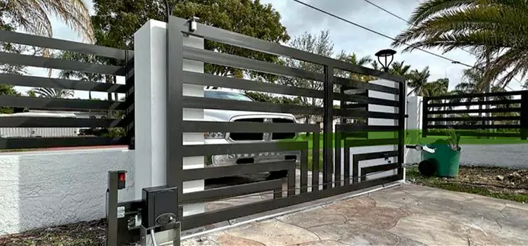 Automatic Driveway Gate Installation Liberty